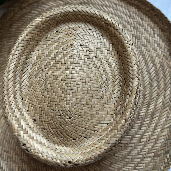 Vintage Stylish Tan Straw Hat for Women